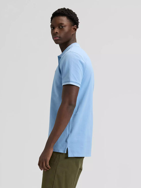 Lee Men's Pique Polo T-Shirt In Halogen