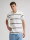 Lee Men's Pique Polo T-Shirt In Halogen Safari Stripe