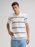 Lee Men's Pique Polo T-Shirt In Halogen Safari Stripe