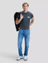 Lee Men's Santa Monica T-Shirt In Washed Black
