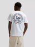 LEE STAMP LEE TEE BRIGHT WHITE
