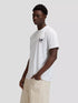 LEE STAMP LEE TEE BRIGHT WHITE
