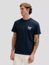 LEE STAMP LEE TEE RIVET NAVY