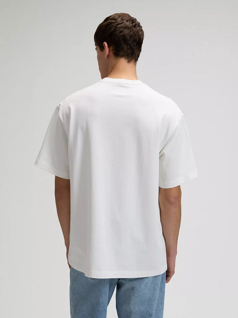 Lee Men's Work Wear Boxy T-Shirt In Bright White