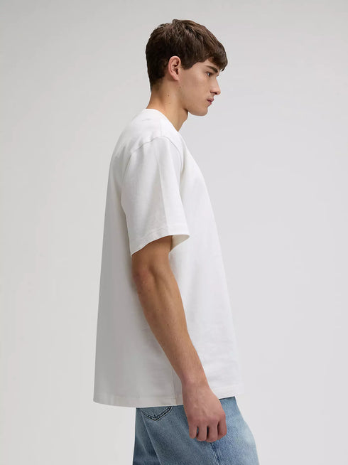 Lee Men's Work Wear Boxy T-Shirt In Bright White