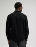 Lee Men's Button Down Shirt In Black