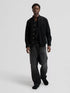 Lee Men's Button Down Shirt In Black