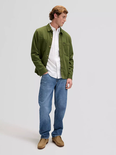 Lee Men's Shirt In Bright White