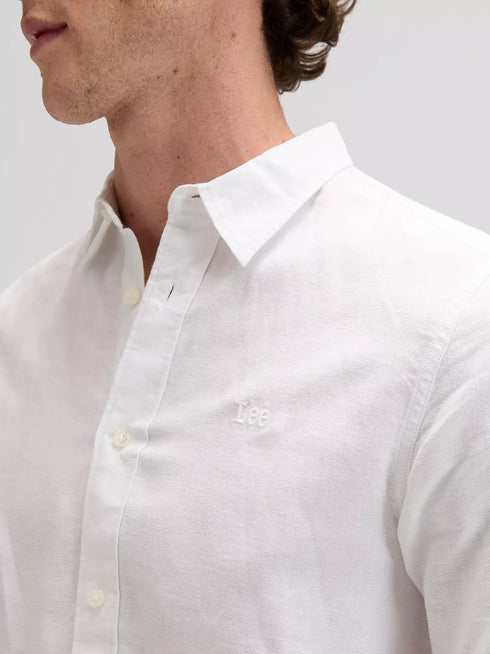Lee Men's Shirt In Bright White