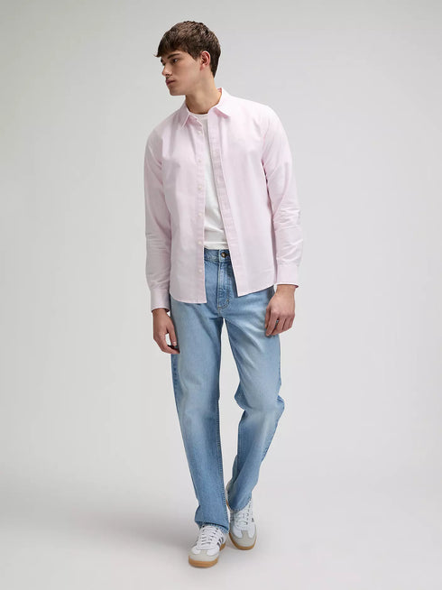 Lee Men's Shirt In Icy pink Cross