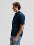 Lee Men's Short Sleeve Shirt In Rivet Navy