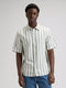 Lee Men's Short Sleeve Shirt In Lichen Cove Stripe