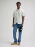 Lee Men's Short Sleeve Shirt In Lichen Cove Stripe