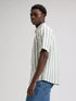 Lee Men's Short Sleeve Shirt In Lichen Cove Stripe