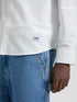 Lee Men's Work Wear Button Down Shirt In Bright White