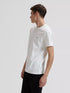 Lee Men's Short Sleeve Patch Logo T-Shirt In White