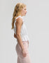 LEE RUFFLE SLEEVE SHIRT BRIGHT WHITE