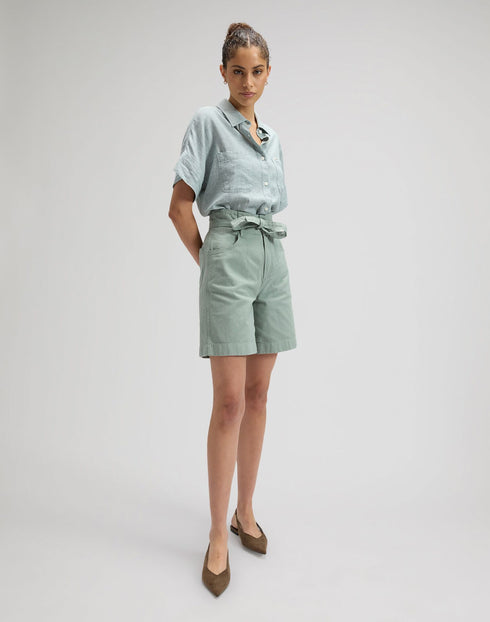 LEE SS LOOSE UTILITY SHIRT DESERT SAGE