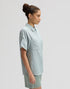 LEE SS LOOSE UTILITY SHIRT DESERT SAGE