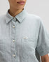 LEE SS LOOSE UTILITY SHIRT DESERT SAGE