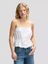 LEE LACE TRIM CAMI BRIGHT WHITE