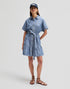 LEE TIERED DRESS INDIGO PREP