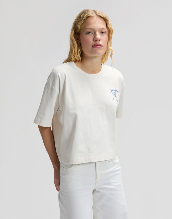 LEE LEE CRAFTED TEE ECRU
