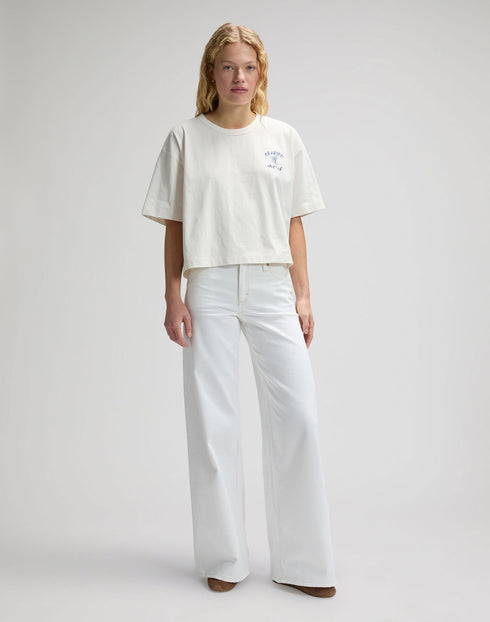 LEE LEE CRAFTED TEE ECRU