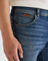 Wrangler Men's Texas Slim Jeans In Rust Belt