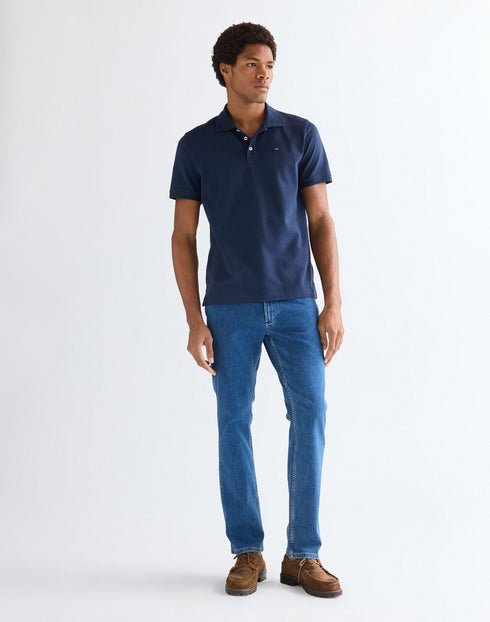 WRANGLER POLO SHIRT NAVY