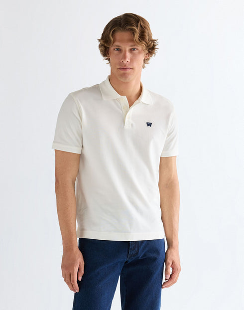 WRANGLER POLO SHIRT WORN WHITE