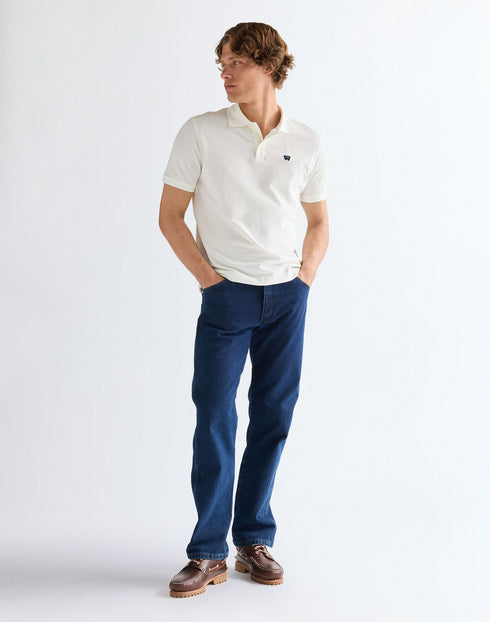 WRANGLER POLO SHIRT WORN WHITE