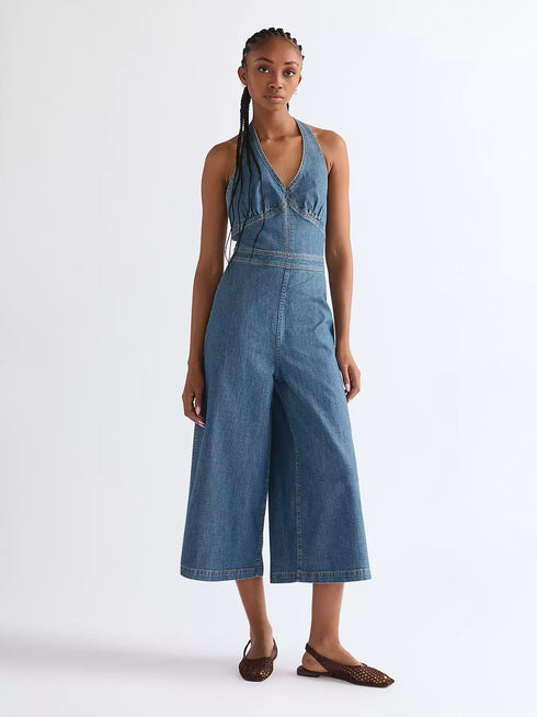 WRANGLER CULOTTE JUMPSUIT FOLK REVIVAL