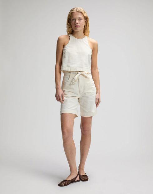 LEE BOXY SLEEVELESS TOP NATURAL