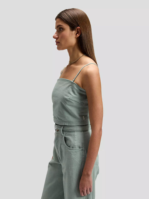 LEE STRAPPY TANK DESERT SAGE