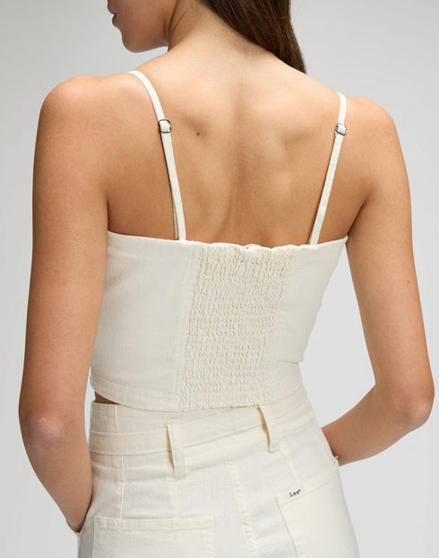 LEE STRAPPY TANK NATURAL
