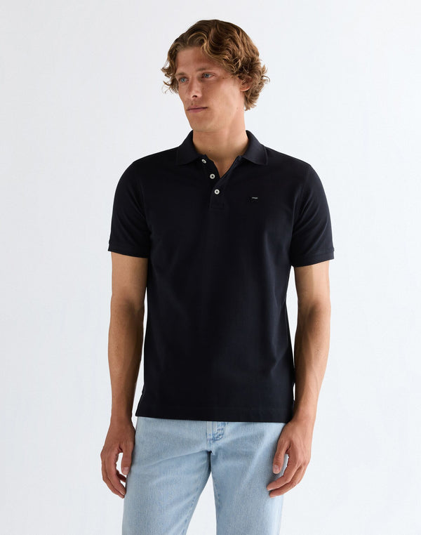 WRANGLER POLO SHIRT BLACK