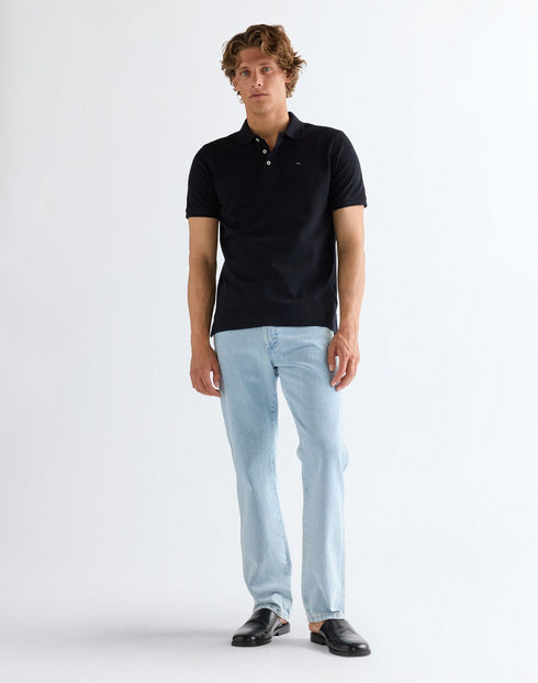 WRANGLER POLO SHIRT BLACK