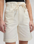 LEE PLEATED BERMUDA NATURAL