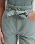 LEE PLEATED BERMUDA DESERT SAGE