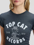 LEE RECORD TEE WASHED BLACK