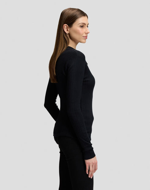 LEE LS POLO BLACK