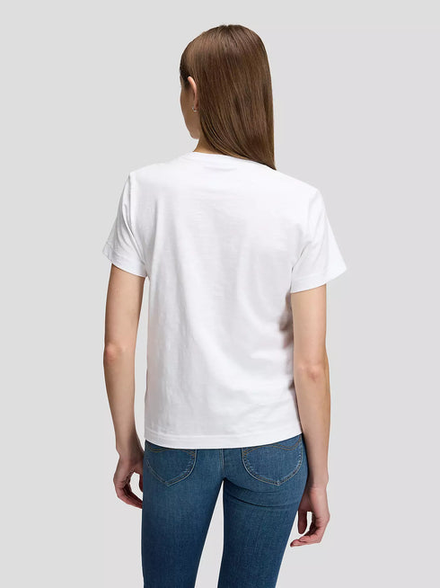 LEE PERFECT TEE BRIGHT WHITE