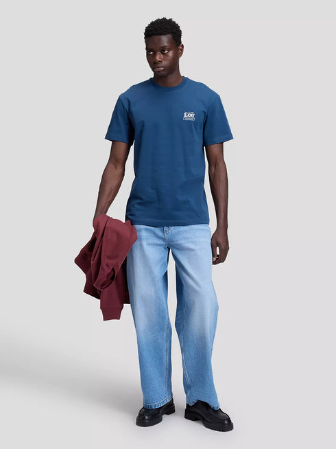 LEE WORKWEAR HAMMER TEE INSIGNIA BLUE