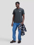LEE WORKWEAR CREW TEE WASHED BLACK