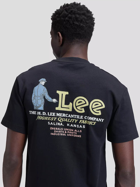 LEE WORKWEAR UNIFORM TEE BLACK