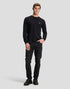 LEE LS PATCH LOGO TEE BLACK