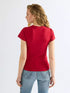WRANGLER SHRUNKEN BAND TEE CHILI PEPPER