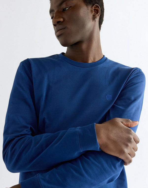WRANGLER LS TEE BLUE DEPTHS