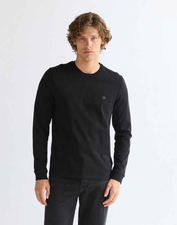 WRANGLER LS TEE BLACK BEAUTY